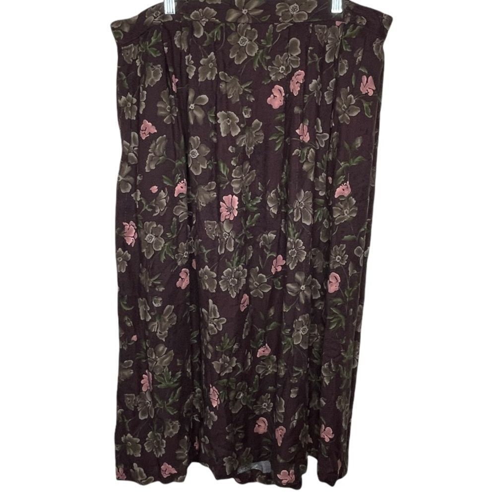 Vintage Sag Harbor Woman Floral‎ Skirt